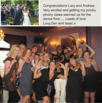 Wedding LucyTwitchin & AndrewBosner Pinchy Pinchy kiss kiss